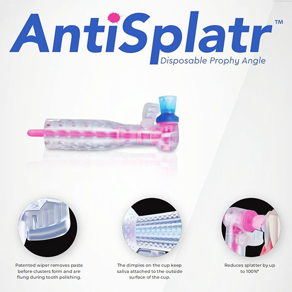 Anti-Splatter Disposable With Lotus Technology Prophy Angle - Image 4