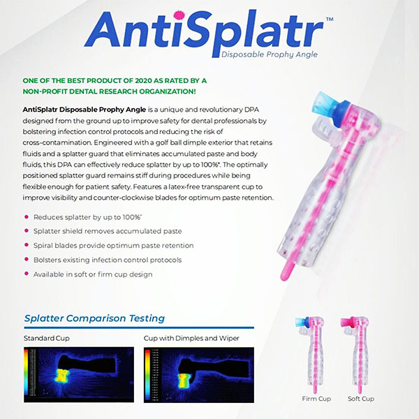 Anti-Splatter Disposable With Lotus Technology Prophy Angle - Image 5