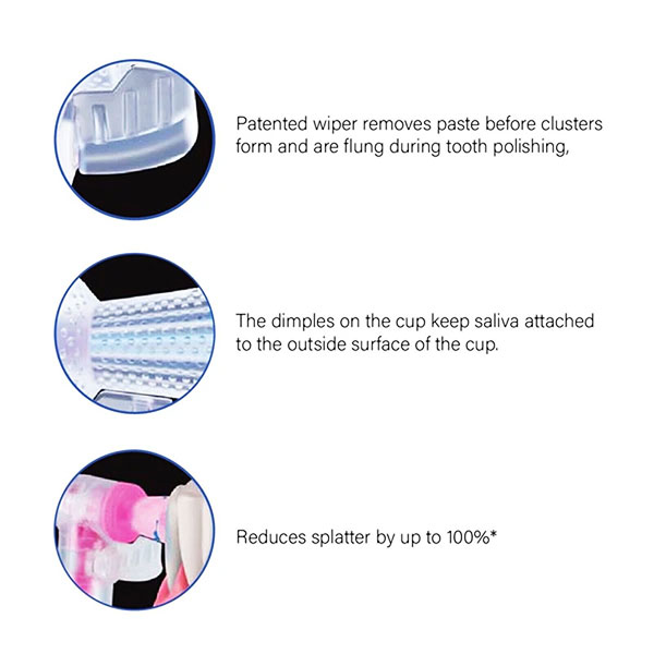 Anti-Splatter Disposable With Lotus Technology Prophy Angle - Image 6