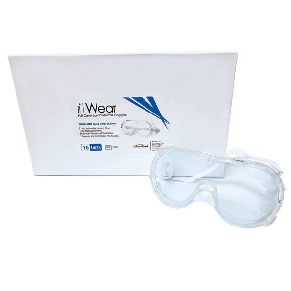 iWear Full Coverage Protective Goggles 10 Pack - Image 3