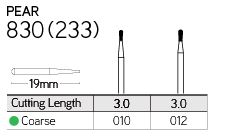 Galil Multi Use Diamond Bur Pear 830 - Image 2