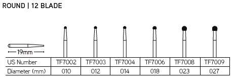 DynaCut Trimming And Finishing Carbide Bur 7002 - Image 2