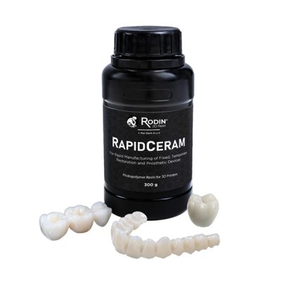 Medidenta - 3D Printing - Resins - Rodin® RapidCeram 300g 600g
